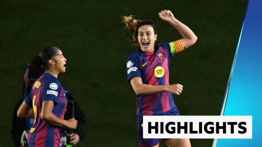 Barcelona put six past Madrid in quarter-final first leg