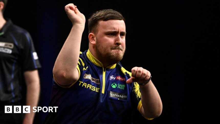 Littler takes out 170 twice to beat Van Gerwen