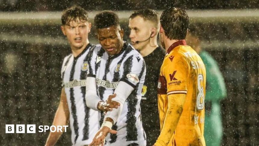 Motherwell's Slattery gets four-game ban for simulation - watch the incident