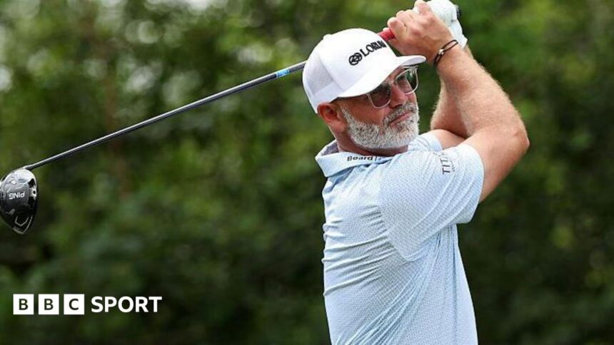 Waring leads in Houston with career-best PGA Tour round