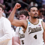 Kaufman-Renn tips in game-winner to send No. 2 seed Purdue past 11th-seeded Texas 79-77 in Sweet 16