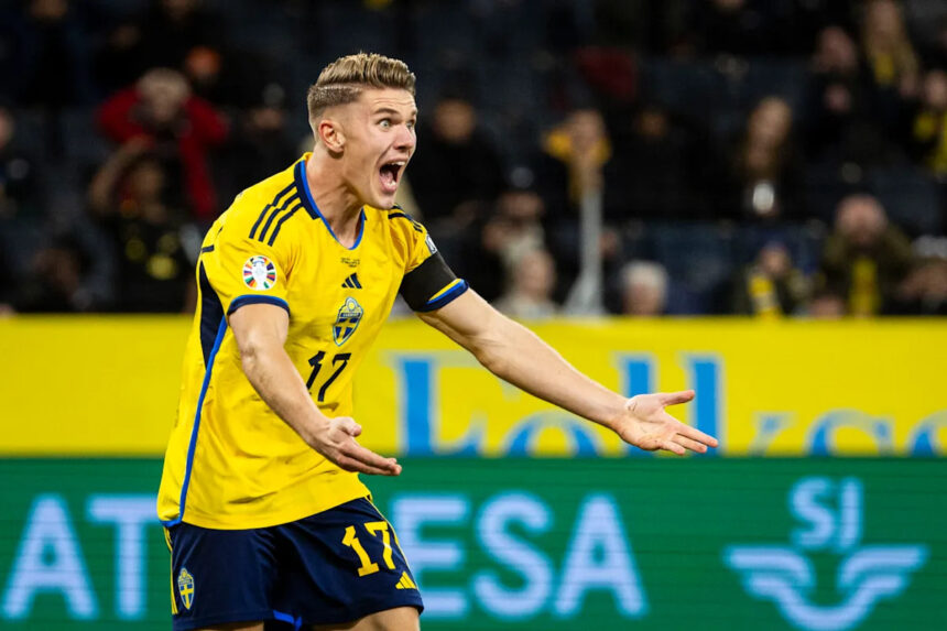 Viktor Gyokeres hat-trick sends Sweden to World Cup Play-off final