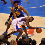 Golden State Warriors jersey history - No. 57 - Hilton Armstrong (2013-14)