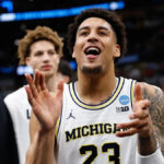 Yaxel Lendeborg stars as top-seeded Michigan beats Alabama 90-77 in Sweet 16