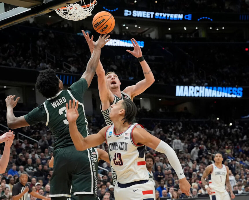 Michigan State basketball rally falls short in Sweet 16 loss to UConn