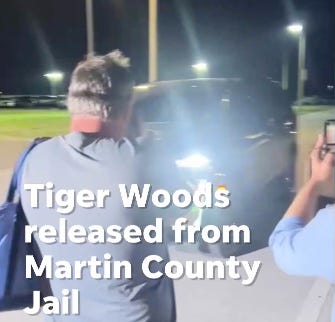 Tiger Woods released from jail after DUI arrest in South Florida