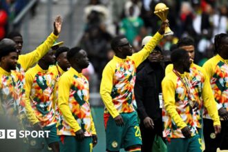 Senegal parade Afcon trophy despite title controversy