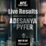 UFC Seattle: Adesanya vs. Pyfer live results