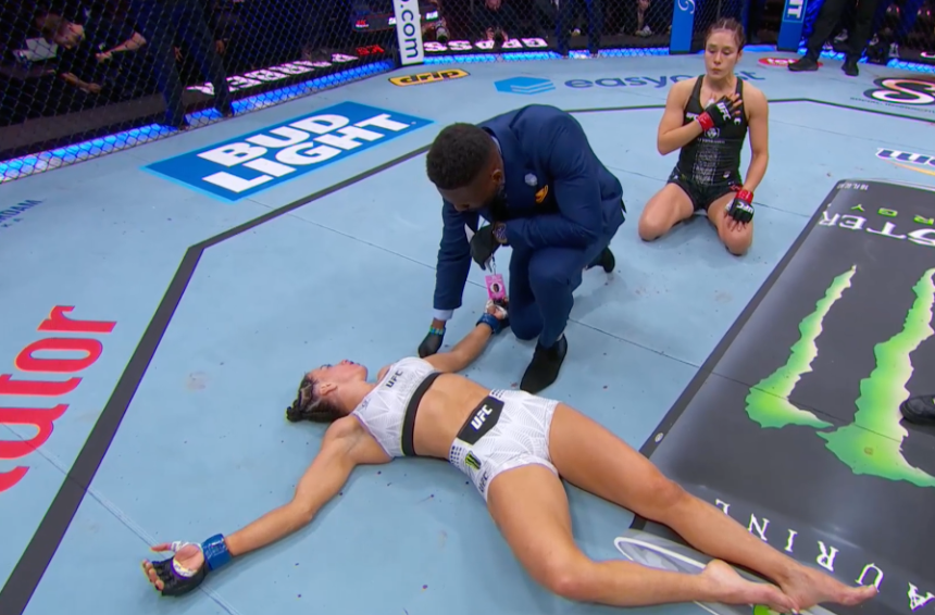 UFC Fight Night 271 results: Alexa Grasso violently KOs Maycee Barber