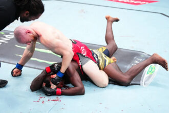UFC Seattle video: Joe Pyfer knocks out Israel Adesanya in second round