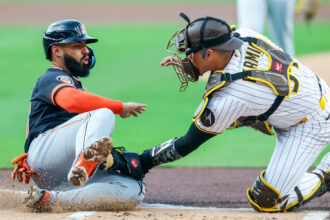 Tigers shut out by Padres for first loss of season