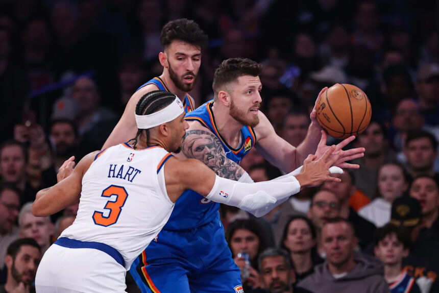Full injury report for Sunday's Knicks vs. Thunder matchup