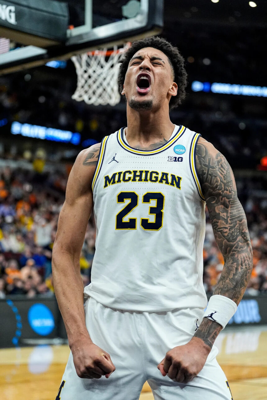 Michigan basketball bludgeons Tennessee 95-62 to advance to Final Four