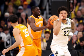 No. 1 Michigan's 21-0 first-half flurry against No. 6 Tennessee puts the Wolverines in the Final Fou
