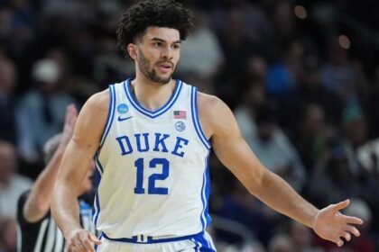 Cam Boozer live stat tracking vs. UConn: Full stats, highlights, and more from Duke Elite Eight game