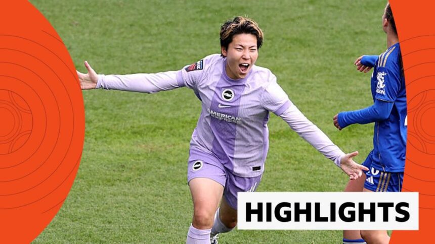 Brighton condemn Leicester City to seventh-straight league loss