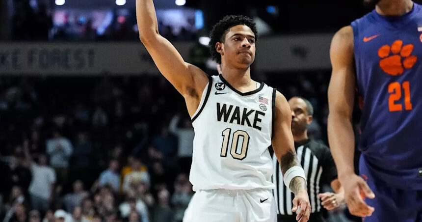 Wake Forest guard Sebastian Akins will enter the NCAA Transfer Portal