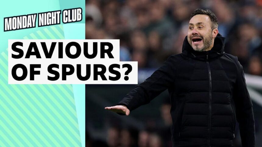 Is Roberto de Zerbi the man to save Spurs?