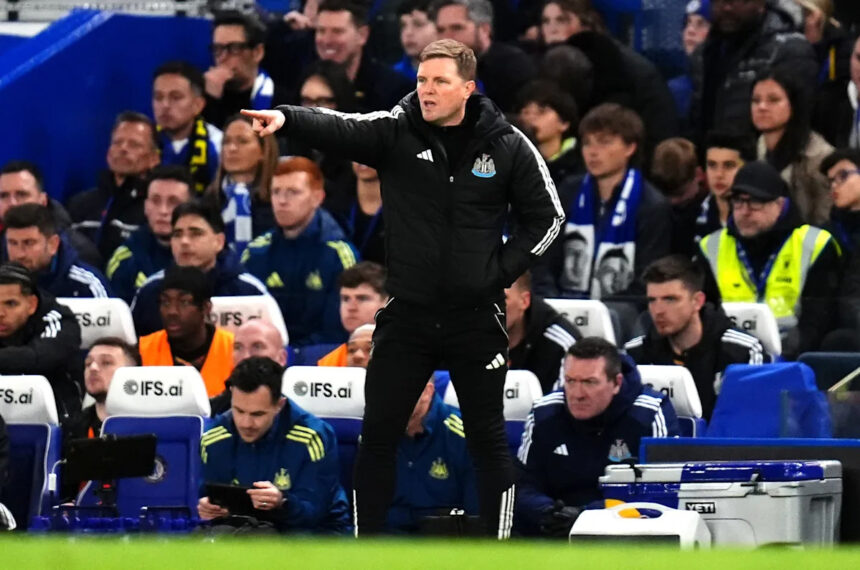 Newcastle says manager Eddie Howe's job is safe 'at the moment'