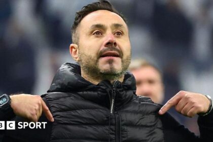 Seven games to save Tottenham's season - but why De Zerbi?