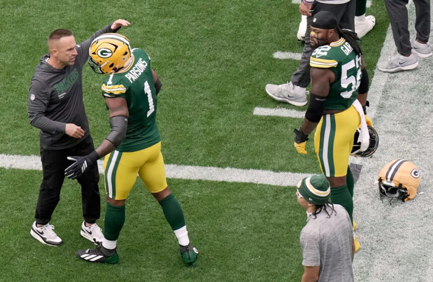 Miami coach Jeff Hafley still cheering for Packers’ Micah Parsons, just not as much