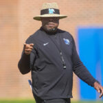 Here's who Charles Huff said has stood out at Memphis football spring practices