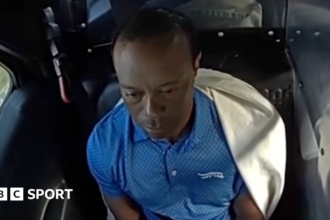 Woods crash bodycam footage released by police