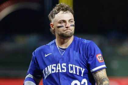 Royals rookie Carter Jensen scratched from lineup after sleeping through his alarm before game: 'It