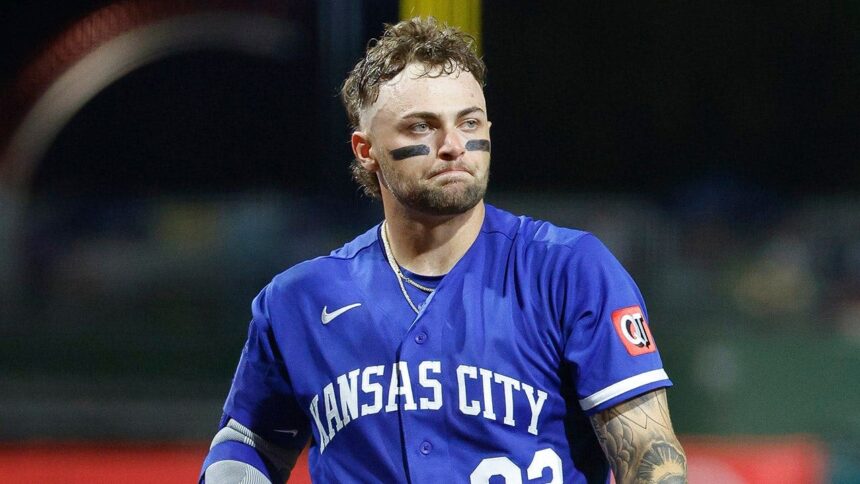 Royals rookie Carter Jensen scratched from lineup after sleeping through his alarm before game: 'It