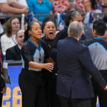 'What are you doing dude?': Social media reacts to Geno Auriemma-Dawn Staley altercation