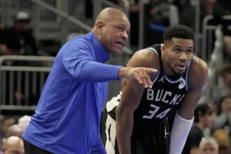Milwaukee Bucks coach Doc Rivers frustrated with Giannis Antetokounmpo feud