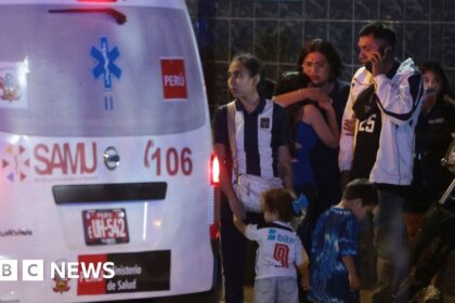 Football rally in Peru leaves one dead and dozens injured