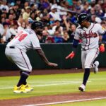 Braves hit back-to-back HRs in 9th, blank Diamondbacks