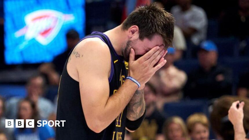Lakers' star Doncic to miss rest of regular season