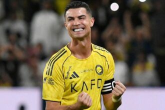 Ronaldo scores twice on return from injury