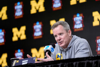 Why was Dusty May scouting UConn-Illinois ahead of Michigan Final Four game