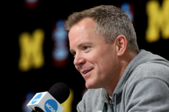 Dusty May made a bold move ahead of Michigan's Final Four game