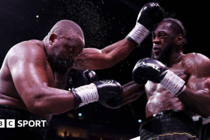 Chisora beaten by Wilder in captivating heavyweight bout