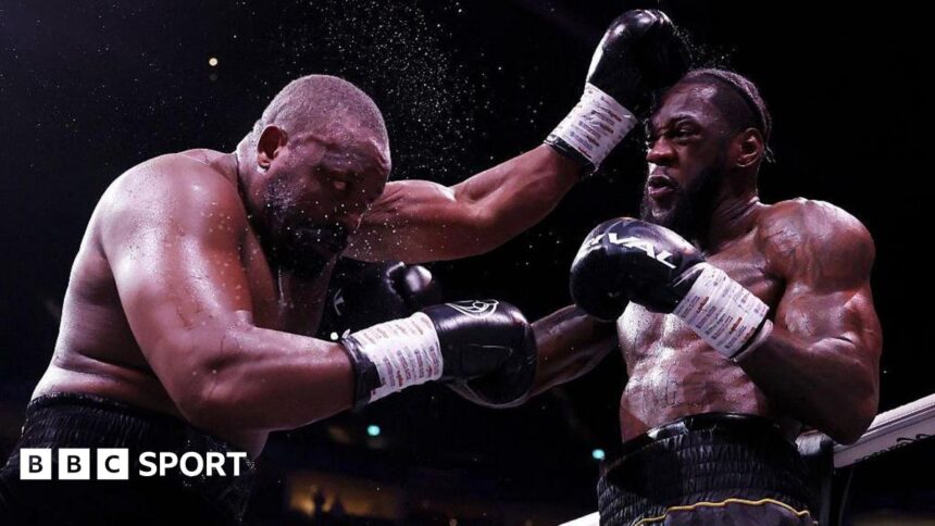 Chisora beaten by Wilder in captivating heavyweight bout