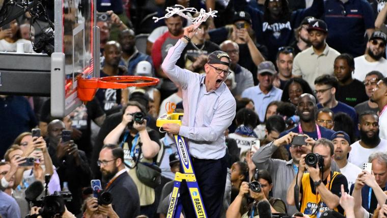 UConn record in national championship games: Huskies look to pass North Carolina on list of most tit