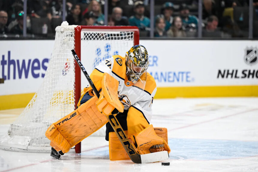 Goalie matchup underscored Predators' wild-card battle vs San Jose Sharks