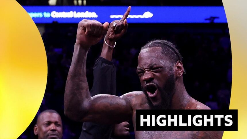 Wilder beats Chisora in thrilling split decision bout