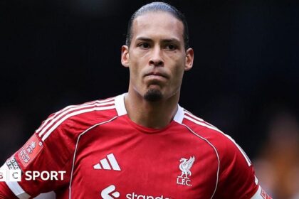 Liverpool 'gave up' in FA Cup exit - Van Dijk
