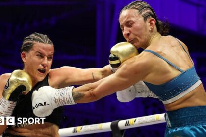 Britain's Cameron becomes two-weight world champion