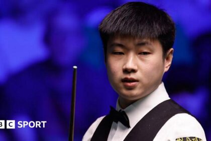 Zhao thrashes Trump to win Tour Championship