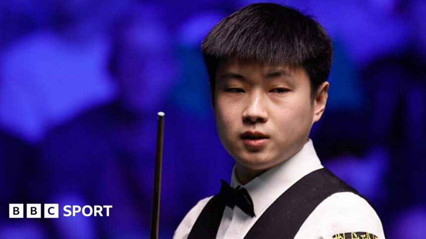 Zhao thrashes Trump to win Tour Championship