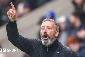 'We're still top of the league' - McInnes' Hearts reminder