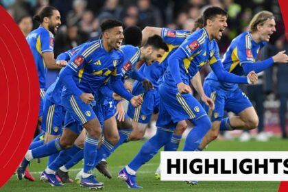 Leeds beat West Ham on penalties in thriller to reach FA Cup semis