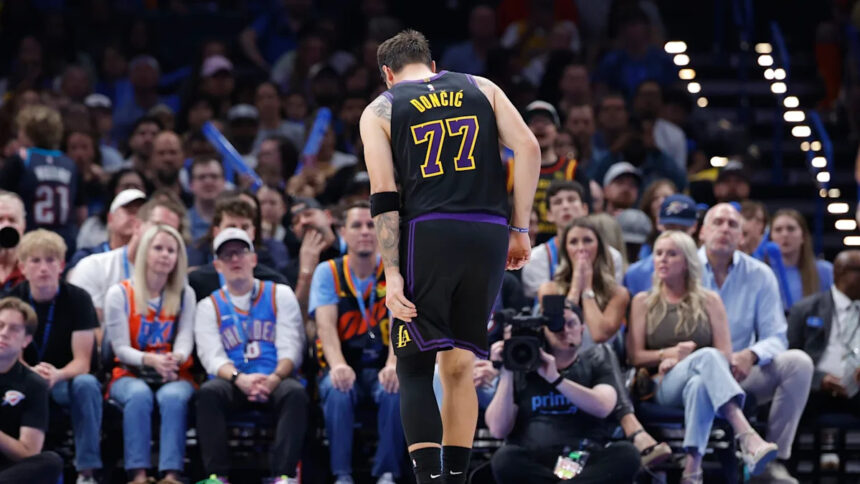 Luka Doncic headed to Europe for specialized treatment on strained hamstring in hopes of faster retu