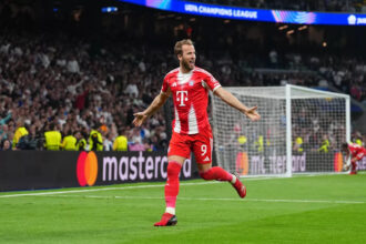 Real Madrid 1-2 Bayern Munich: Kane scores again in frenetic first leg victory